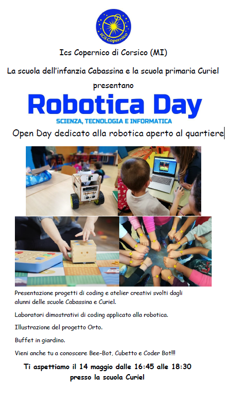 Locandina del Robotica day