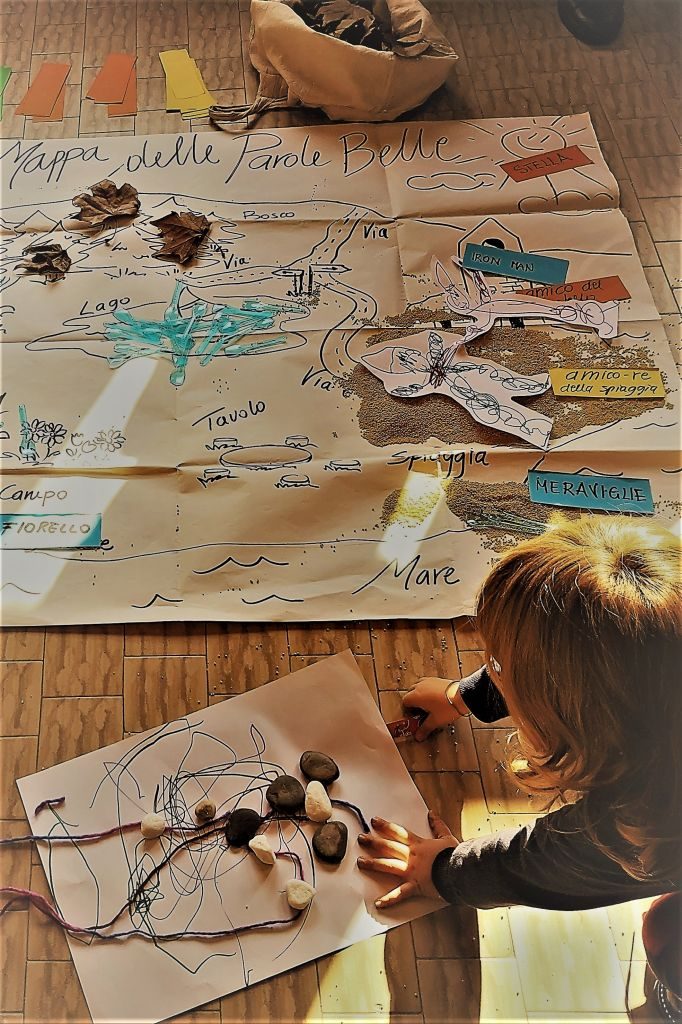 Mappa delle parole belle dei bambini