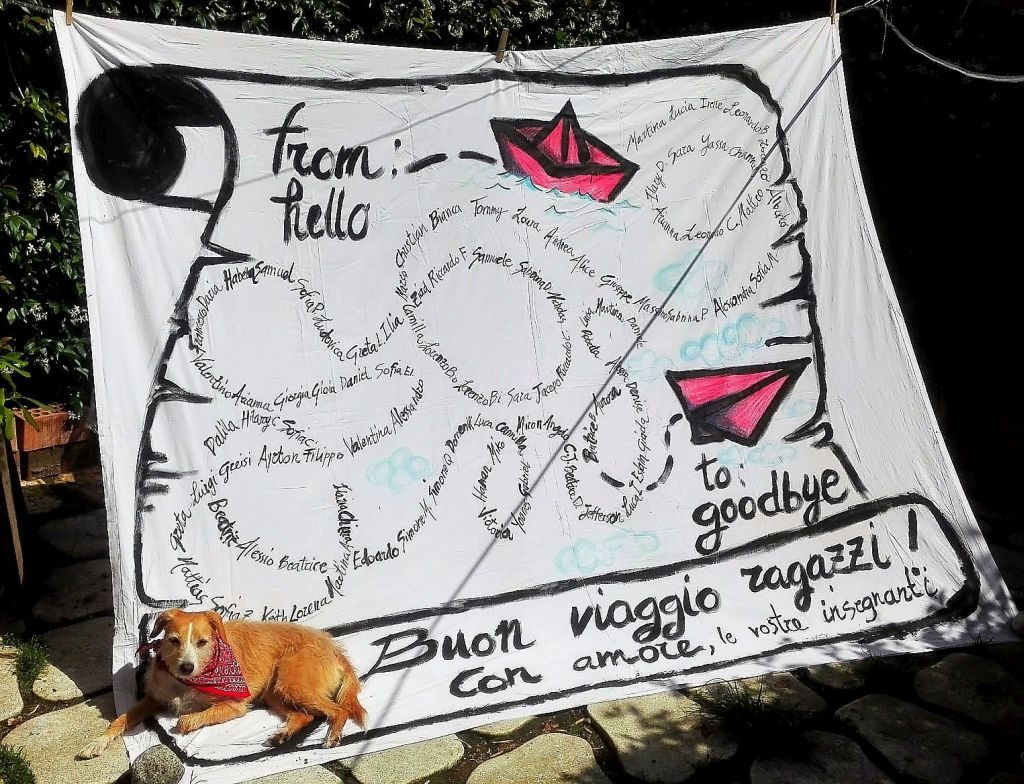 Buon viaggio ragazzi. Con amore dalle vostre insegnanti