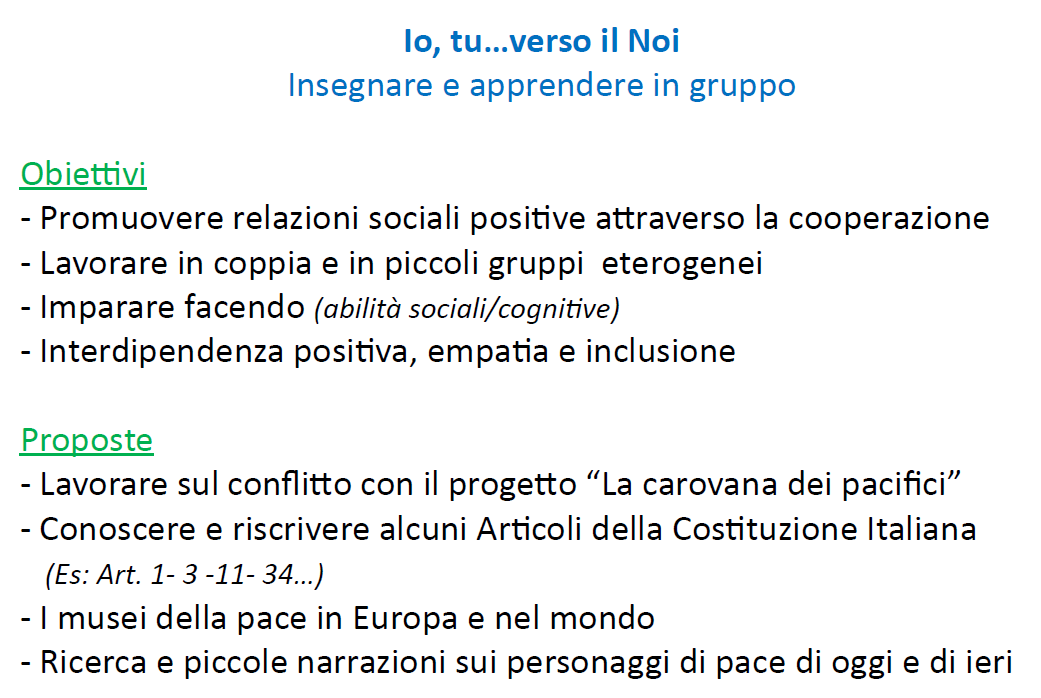 Proposte, link al pdf