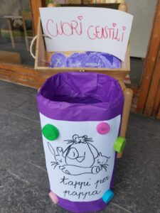 raccolta tappi per canile